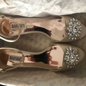 Badgley Mischka Sainte Crystal Embellished Sandal